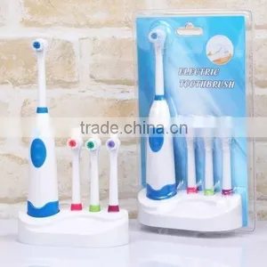 Revolving Electric Toothbrush Clean Waterproof With 3 Brush Heads thumbnail-5