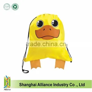 Cartoon Animal Shape Wholesale Customized Drawstring Bag,Cheap Drawstring Backpack thumbnail-4