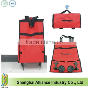 Practical Convenient Portable Rolling Folding Grocery Shopping Cart Bag thumbnail-1