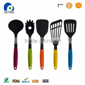 Quality Cooking Tools for Home Kitchen Utensil Set Food Grade Silicone Handle thumbnail-1