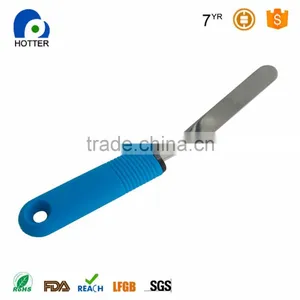 High Quality Cake Icing Spatula Set Stainless Steel Knife Silicon Handle thumbnail-2