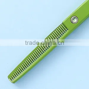 7 Inch Green Color Japanese Pet / Dog Grooming Scissors thumbnail-4