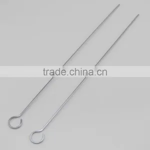 Ring-Tip Handle Stainless Steel Barbecue Skewers thumbnail-6