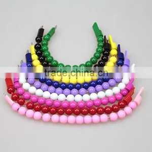 USB Beads Shape Bracelet Charging Data Transfer Line For Phone thumbnail-3