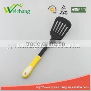WCA198 Premium Nylon Utensils SLOTTED TURNER Cooking Utensil Gadgets Set With PP Handle (Multi-color) thumbnail-1