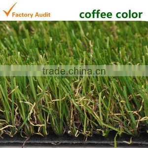 Used Field Turf for Sale Use Grass Artificial Model Coffee Color, Four Colors With Curlve Yarn Below, SGS Certification. thumbnail-1