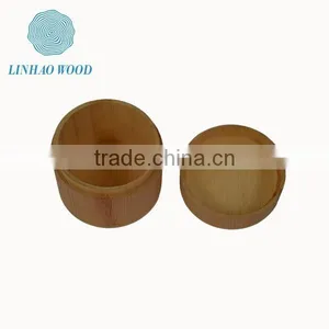 Handmade Round Wooden Tea Box Supplier thumbnail-1