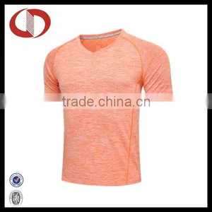 Custom v Neck Blank Dry Dit Mens Running Shirts thumbnail-3