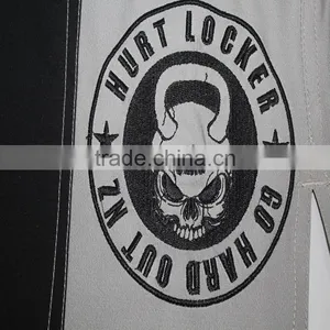Chinese Manufacturer Free Design Black Embroidered Mma Shorts thumbnail-6