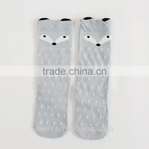 Baby Top Fashion 1 Pair Unisex Baby Girl&Boy Knee High Fox Socks Kids Cute Cartoon Socks Meias Infantil Etw-63 thumbnail-6