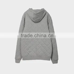 Men's Grey Winter Wear Hoodies Visco-Elastic With Hood and Zip thumbnail-2