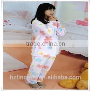 Fashion Casual Women's Winter Pajamas Set thumbnail-2