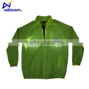USB Rechargeable Flashing Safety Cycling Sports Long Sleeve Jacket thumbnail-2