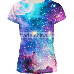 Colorful Shirt Womens Digital Print T-shirt 3d Printing T-shirt thumbnail-2