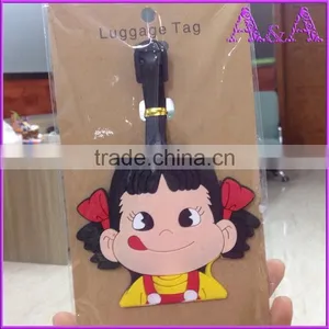 Cheap Price Customized PVC Luggage Tag, Airline Luggage Tag With Loop Strap, Hard Plastic Luggage Tag thumbnail-1