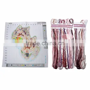 Custom Pattern Rectangle Wolf Cross Stitch Designs thumbnail-2