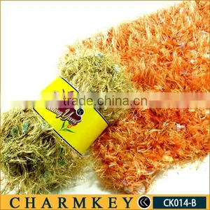 Spun Polyester Yarn for Sewing Thread Eyelash Yarn thumbnail-1