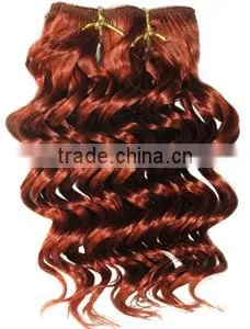 Remy Hair Brand Loose Deep Wave Curl Human Hair Weft thumbnail-1