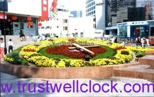 Floral Flower Clocks and Movement thumbnail-1