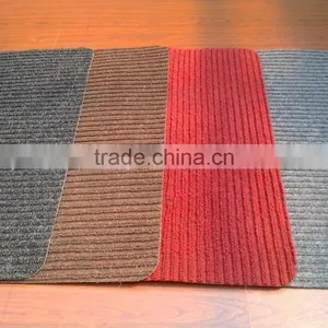 Hot Sale Pure Color Plain Surface Polypropylene Jacquard/stripe Carpet Roll Factory Sale thumbnail-5