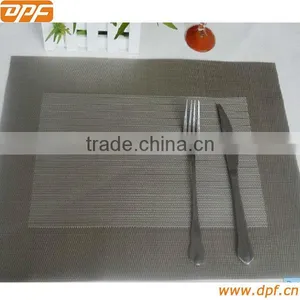 Hot Selling PVC Woven Dinning Table Placemat thumbnail-1