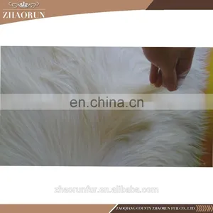 Wholesale Price Long Hair Kidassia Goat Fur Plate for Garment thumbnail-5