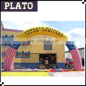 Racing Run Inflatable Archway for Business Event thumbnail-1