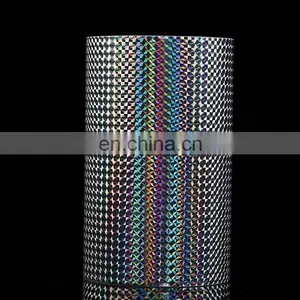 PCV Silver Three-dimensional Laser Stickers/water Glue Roll Self-adhesive Sticker thumbnail-3