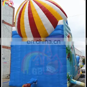 Attractive Inflatable Bear Slide,large Dry Slide,inflatable Double Lane Slip Slide for Sale thumbnail-4