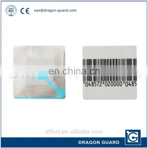 RF 8.2mhz Security Soft Tags 4x4 Clothing Tag EAS RF LABEL With High Quality thumbnail-6