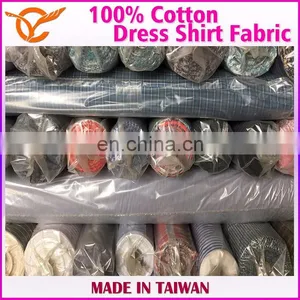 100% Cotton Classical Shirt Fabric Stock Lots thumbnail-5