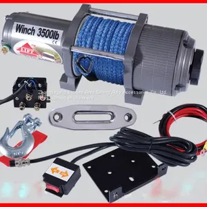 3500LBS 12V 24V DC Self Recovery Electric Winch/mini Electric Winches/electric Winch thumbnail-3