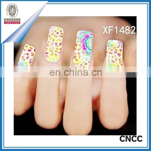 Wholesale Private Label Vinyl Heat Transfer Nail Art Sticker thumbnail-1