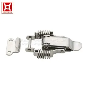 DK011 Spring Loaded Toggle Latch Stainless Steel Draw Latch Lock thumbnail-2