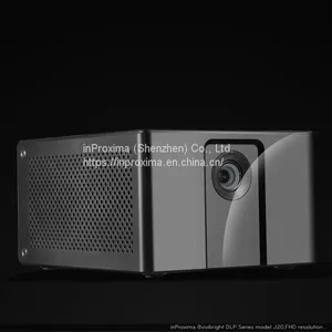 2019 China Brand InProxima J20 Android Projector With1920x1080 DLP Portable Table Projector for TV Movie Game thumbnail-1