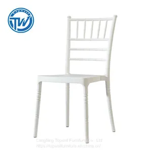 DC-6011 Topwell High Quality Plastic Chair Dining Chair Stackable Chair thumbnail-1
