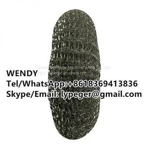 0.7mm Wire Mesh Scourer Combine Making Machine thumbnail-4
