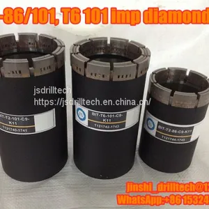 T6-101 Impregnated Diamond Core Drill Bits, Exploration Drilling Bit, Rock Coring, Geotechnical Drilling Bits thumbnail-1