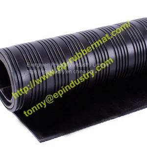 Wide&Narrow Ribbed Rubber Sheet From Qingdao Singreat in Chinese( Evergreen Properity) thumbnail-2