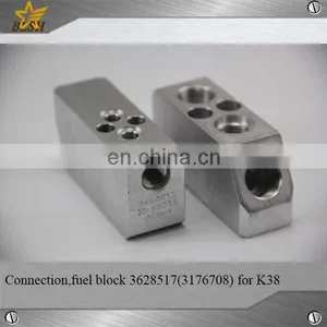 CCEC Diesel Fuel Block Connection 3628517 for CUMMINS K38/K50 Engine Parts thumbnail-3