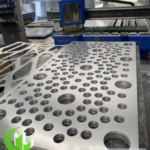 Metal Screen Laser Cut Aluminum Design for Building Garden Decoration Interior and Exterior thumbnail-2