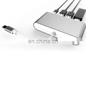 Aluminium Alloy PVC 4 in 1 Usb 2.0 Type c Adapter thumbnail-4