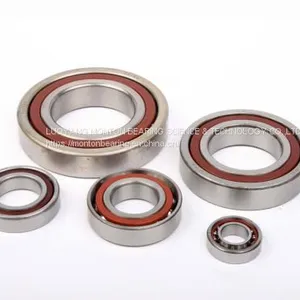 7001CTDULP4 7001-2RS ABEC3 Angular Contact Ball Bearing - 12x28x8mm thumbnail-2