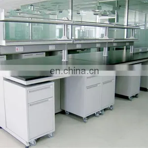 Removable Lab Bench Used Mobile Laboratory Table Wheel Lab Furniture thumbnail-3