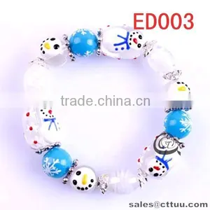 Cheap Stretch Handmade Christmas Bracelet for Holidays thumbnail-6
