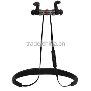 Durable Aluminium Wireless Bluetooth Sport Earphone Newest Top Bluetooth Chip thumbnail-1