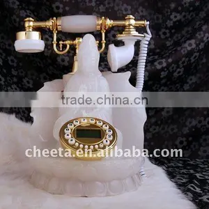 Noble Beautiful Telephone With Jade Style thumbnail-1