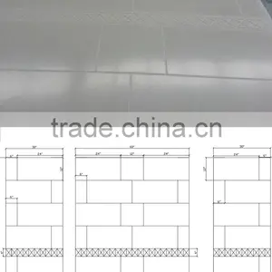 Classic Cultured Marble Shower Surround, Cast Marble Shower Panel, Shower Surround Kits thumbnail-3