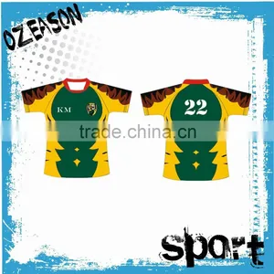 New Custom Blank Rugby Jersey With Embroidered Logo Sportswear on Sale thumbnail-1