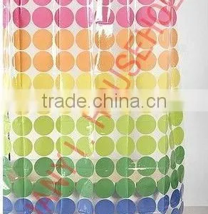 Dot Shower Curtain Machine Washable Shower Curtain thumbnail-1